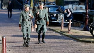 Duitse Soldaten op de Brouwersgracht [upl. by Dobbins]