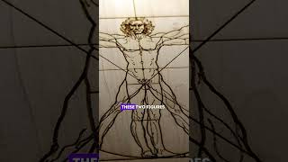 Vitruvian Man The Secret Behind Da Vinci’s Genius leonardodavincipainting [upl. by Noislla]