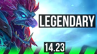 TRUNDLE vs IVERN JGL  8112 Legendary  KR Diamond  1423 [upl. by Tloc911]