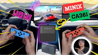 Console Gaming In Your Car  MINIX CA361  Review Video HarryWT [upl. by Ellenad]