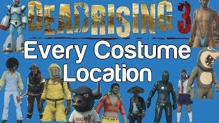 Dead Rising 3  Every Costume and Outfit Location All Dead Rising 3 Outfits  WikiGameGuides [upl. by Syla133]