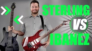 IBANEZ RG vs MUSIC MAN John Petrucci [upl. by Adnahs]