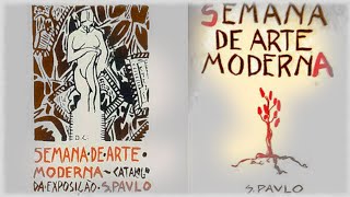 A semana de Arte Moderna de 1922 O modernismo no Brasil  Parte 2 [upl. by Sherard796]