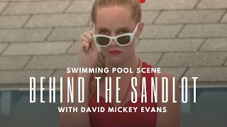 Behind The Sandlot  Swimming Pool Scene  Hobby Talk with Austin Evans [upl. by Norga]