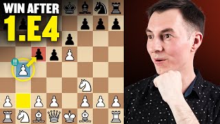 Destroy Both Sicilian and French with this Tricky Gambit [upl. by Yrotciv668]