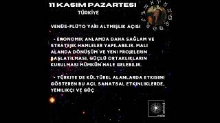 11 Kasım Pazartesi Türkiye Etkileri [upl. by Alien]