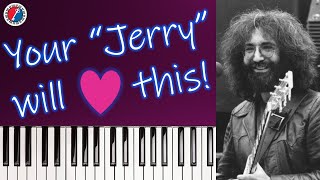 quotPeggyOquot Piano tutorial incl Jerry solo countermelody  Grateful Dead Day 8 12 Days of Keithmas [upl. by Leilani289]