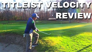 Titleist Velocity VS Titleist PROV1 golf ball REVIEW [upl. by Viglione]