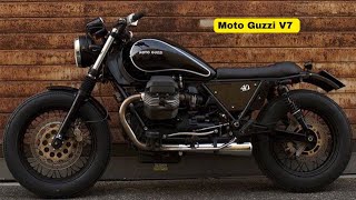 2025 Moto Guzzi V7 A Classic Motorcycle with Modern Appeal  Moto Guzzi V7 Stone Special Edition [upl. by Assirim534]