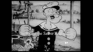 E01 Lets Sing with Popeye 1993 Popeye Original Song [upl. by Soren]