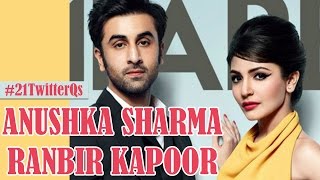 Ranbir Kapoor and Anushka Sharma Answer YOUR 21 Twitter Questions [upl. by Reinar]