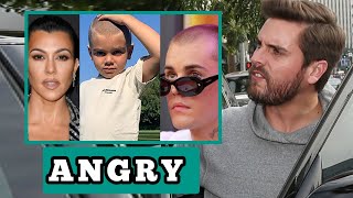 Angry 🛑Scott Disick slaps Kourtney as DNA results confirm Reign is Justin Beibers son [upl. by Nylesoj]