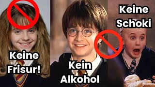 Diese Unglaublichen Regeln mussten die Harry Potter Schauspieler einhalten 😱 [upl. by Akkeber490]