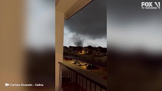 Possible tornado spotted in Celina [upl. by Ysnil]