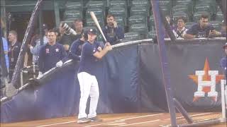 Kyle Tuckerbatting practiceAstros vs Yankees101219 [upl. by Gervase926]