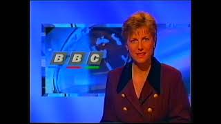 BBC2  News and continuity  5th January 1995  Part 1 of 2  NICAM stereo [upl. by Eulalia321]