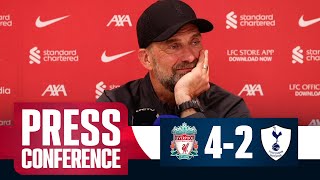 Jurgen Klopp PostMatch Press Conference LIVE  Liverpool 42 Tottenham [upl. by Ashti]