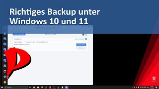 Vollwertiges Backup unter Windows 11 und 10 [upl. by Ayikahs]