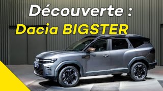 Découverte Dacia BIGSTER 2024 [upl. by Liba]