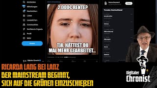 Ricarda Lang bei Lanz  Der Mainstream beginnt sich auf die Grünen einzuschießen [upl. by Eikkin816]