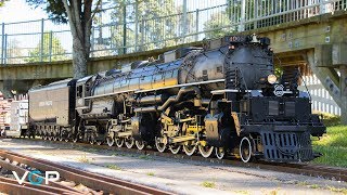 Union Pacific Big Boy 4005 Live Steam 725quot Gauge Locomotive in New Zealand [upl. by Anayek]