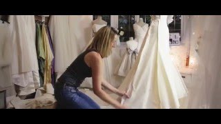 How a wedding dress is made by Caroline Arthur [upl. by Ahtiek]