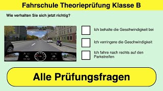 🚘 Führerschein Theorieprüfung Alle Fragen amp Antworten🚦2024 [upl. by Phionna431]