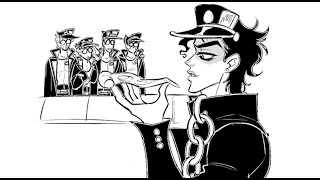 JoJo Comic Dub quotThe Jotarosquot Comic by Hajnarus [upl. by Eirolav]