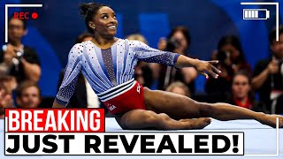 Simone Biles Makes HISTORY AGAIN With NEW BEAM ROUTINE [upl. by Gregorius274]