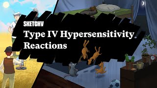 Understanding Type IV Hypersensitivity Reactions Part 1  Sketchy Medical  USMLE Step 1 [upl. by Anidan757]