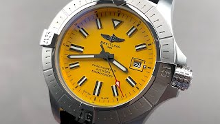 Breitling Avenger Seawolf A17319101I1X2 Breitling Watch Review [upl. by Rorke]