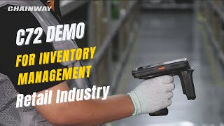 C72 Mobile Computer Demo for Inventory Management [upl. by Benioff]