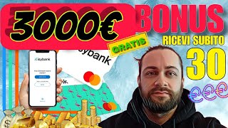 3000€ Buoni Amazon Gratis con Isybank [upl. by Ardnuaek]