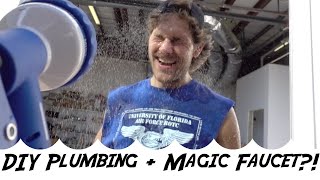 Converting a Sprinter Van  Week 13  DIY Plumbing  Magic Faucet  Filtered Water  MORE [upl. by Vladimar639]