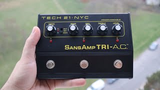 Tech 21 SansAmp TRI AC Test [upl. by Seka]