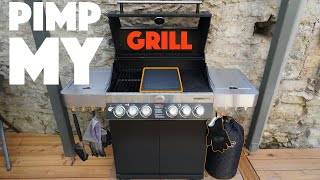 quotPimp my Grillquot Neues Zubehör für den Rösle Videro G4S Gasgrill Gussplatte Haken  mehr deutsch [upl. by Seabrook351]