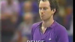 Boris Becker vs McEnroe Final  Atlanta 1986  0911 [upl. by Yerbua]