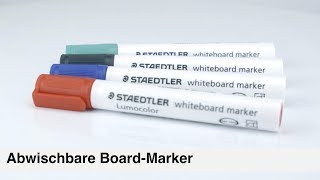 Hochwertige WhiteboardMarker Städtler Lumocolor [upl. by Alak]