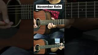 November Rain Solo guitar  Guitar Lesson guitartutorial guitarlessons shorts short [upl. by Urbanna]