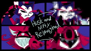 Husk and Nifty Reimagined Hazbin Hotel [upl. by Vaenfila]