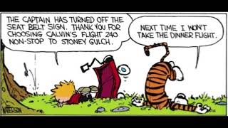 Calvin and Hobbes in quotNonstop Flight to Stoney Gulchquot  03161986 [upl. by Lear]