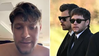 Niall Horan BREAKS DOWN and CRIES At Liam Paynes Funeral In Wolverhampton [upl. by Ajax32]