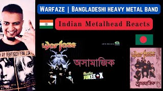 Warfaze  Oshamajik REACTION  Bangladeshi Heavy Metal Band  Indian Metalhead Reacts [upl. by Leay158]