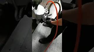 How to use the Pneumatic Combination Strapping Tool with 32mm steel strap [upl. by Rasure]