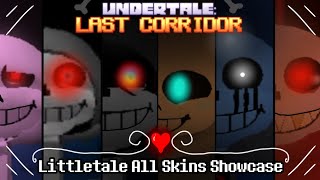 Undertale Last Corridor  Littletale All Upgrades and Skins Detailed Showcase  ULC Update 2023 [upl. by Fina]