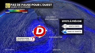 Une bombe météo n’attend pas l’autre dans l’ouest [upl. by Crisey]