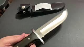 Buck 124 Frontiersman Knife Review  The Buck King [upl. by Nata]