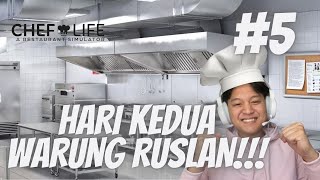 HARI YANG MELELAHKAN Chef Life Restaurant Simulator 5 [upl. by Diarmit]