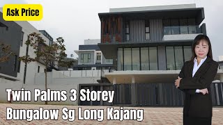 RM33 Mil Twin Palms 3 Storey Bungalow Sg Long Kajang [upl. by Llednohs]