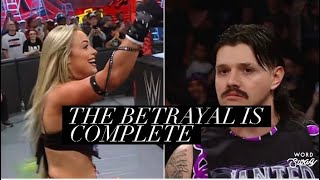 Dominik Mysterio betrays Rhea Ripley Reaction in real time [upl. by Kisor]